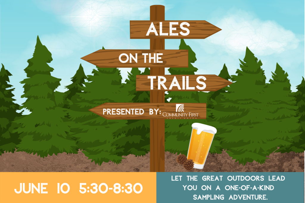 Ales on the Trails event graphic