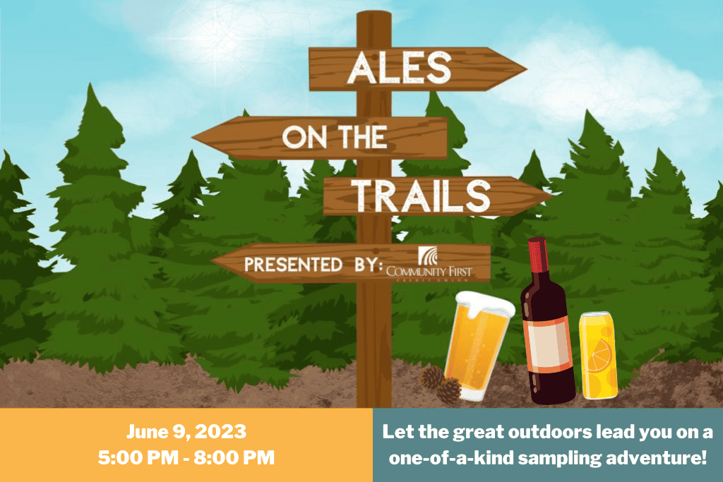 Ales on the Trails event graphic